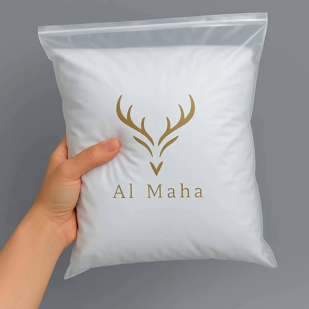 كيس شفاف مطبوع
